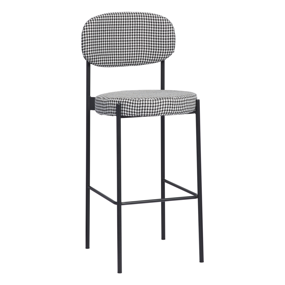duke-bar-stool-black-houndstooth-angle
