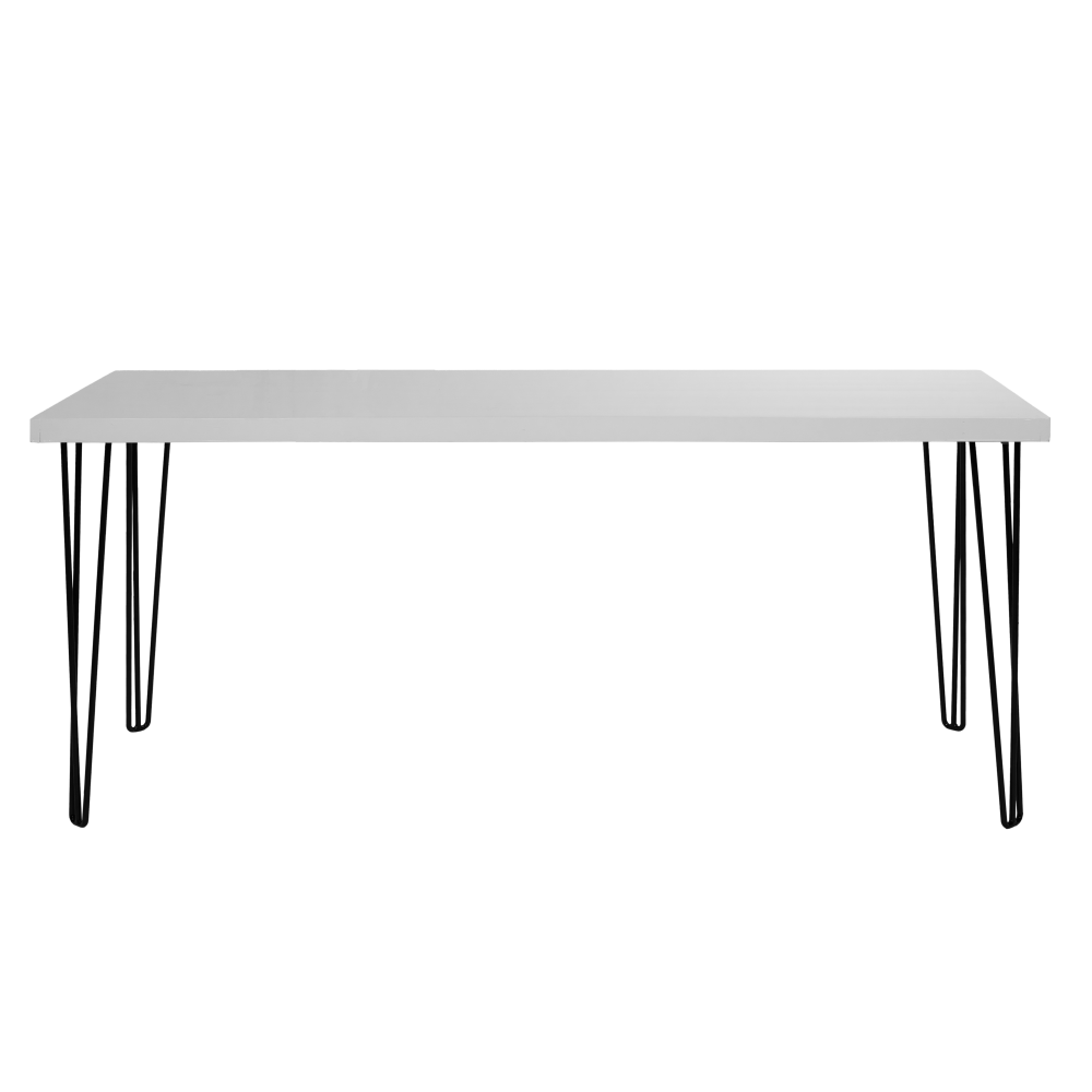 hairpin-dining-table-white-1.8m-black