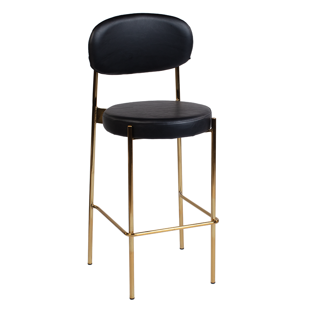 duke-bar-stool-gold-black-leather-angle