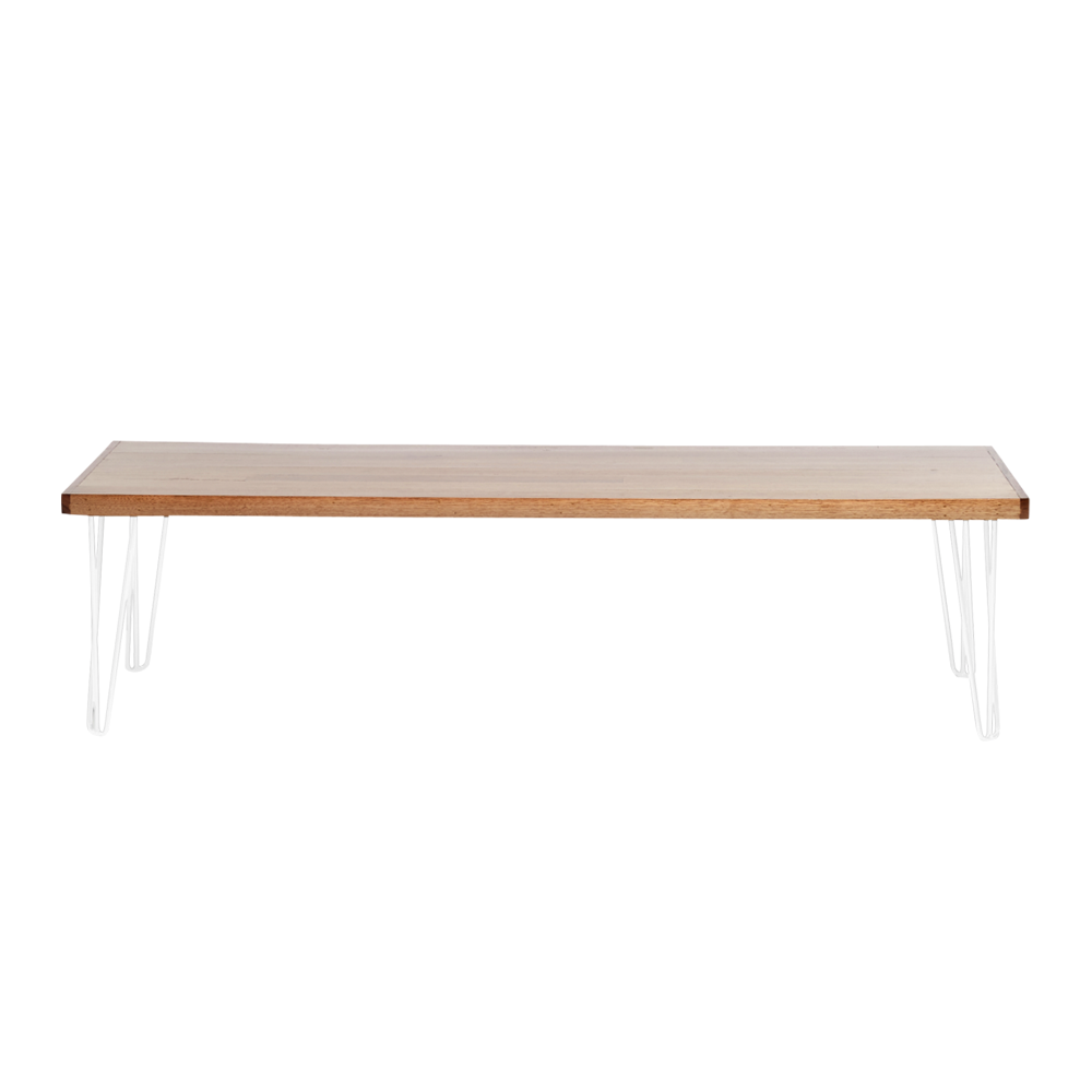 hairpin-coffee-table-180×70-teak-straight-white-legs