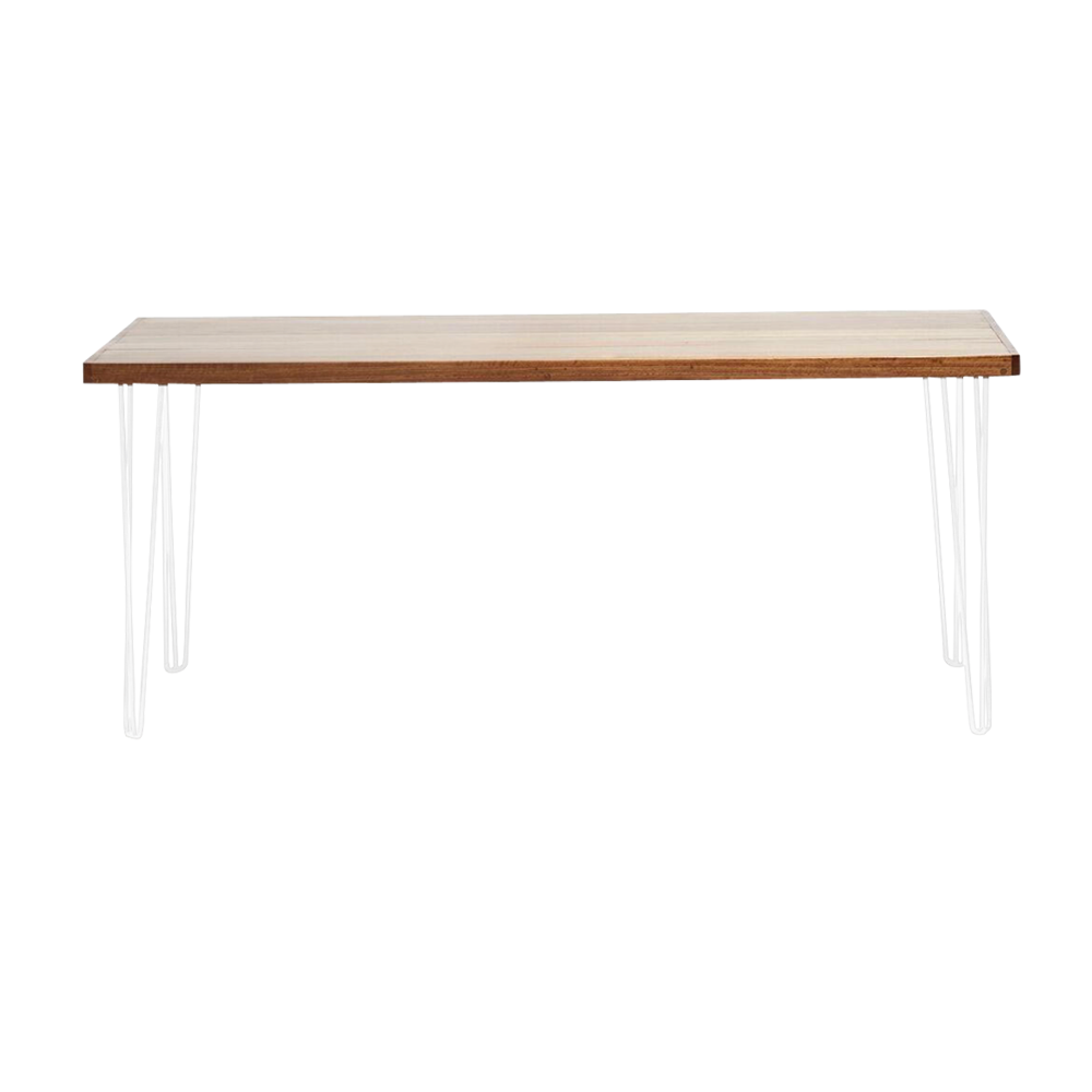 hairpin-dining-table-180×70-teak-straight-white-legs