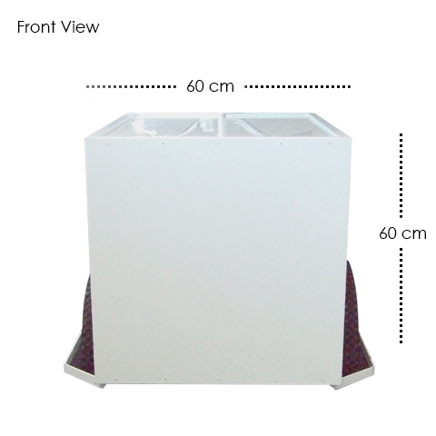 ice cream bike cart dimensions – front
