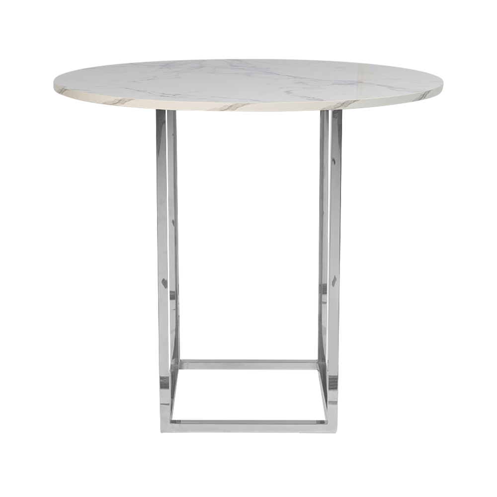 optical-bar-1.2m-round-white-marble-silver.