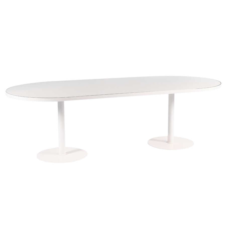 Gather Dining Table White – Oval