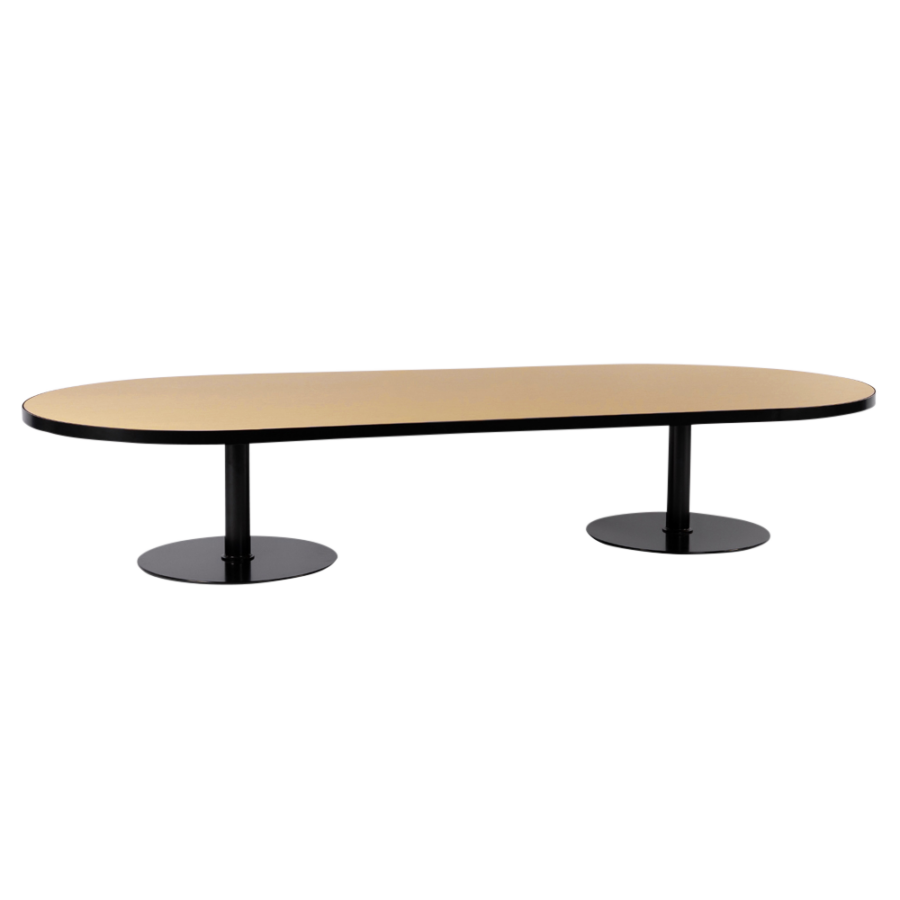 Gather Coffee Table Black – Oval