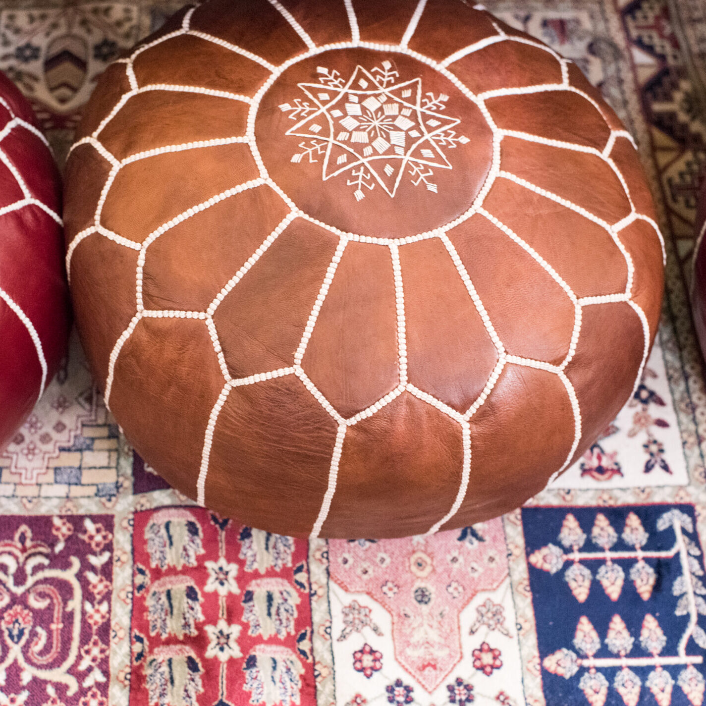 Moroccan pouf