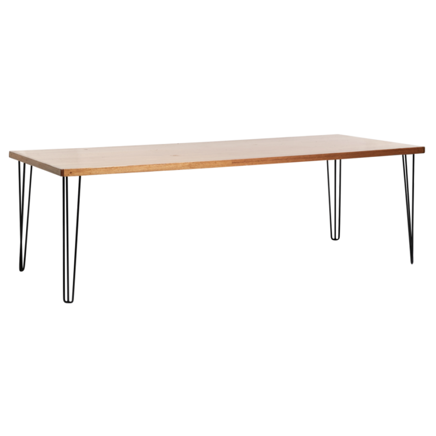 hairpin-dining-table-240×105-teak-angle-white-legs-1