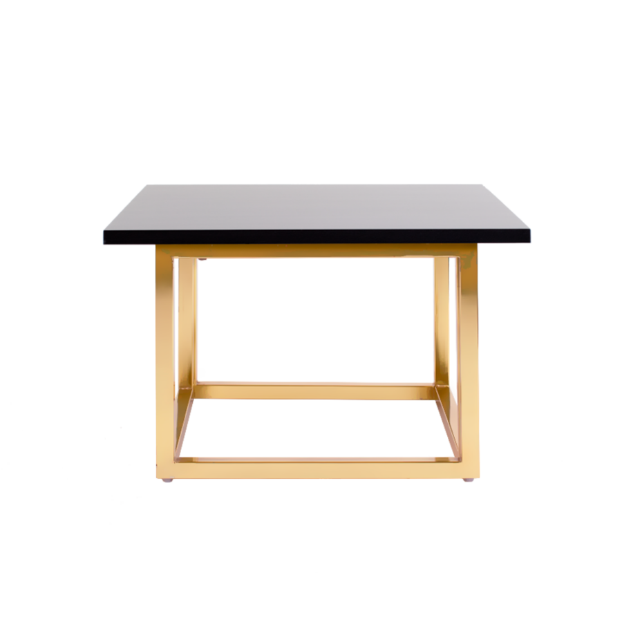 Optical-coffee-table-square-black-silver-legs