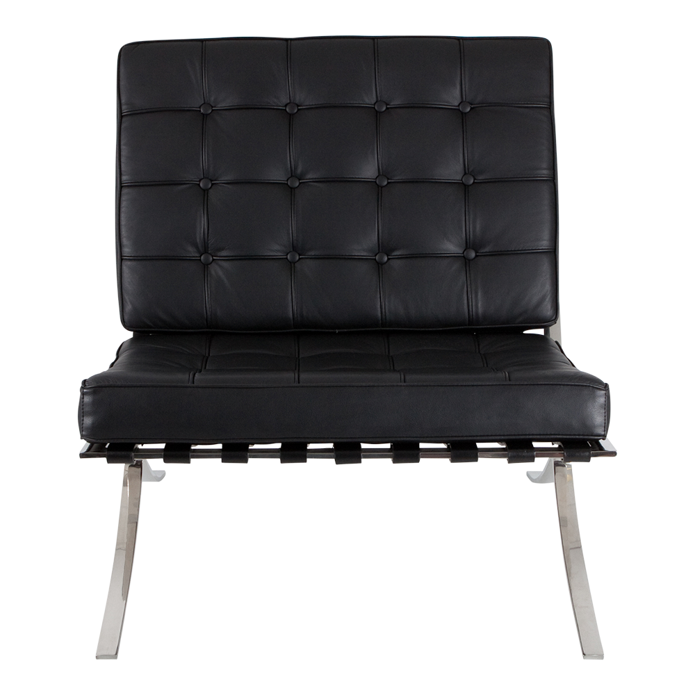 barcelona-chair-black-front
