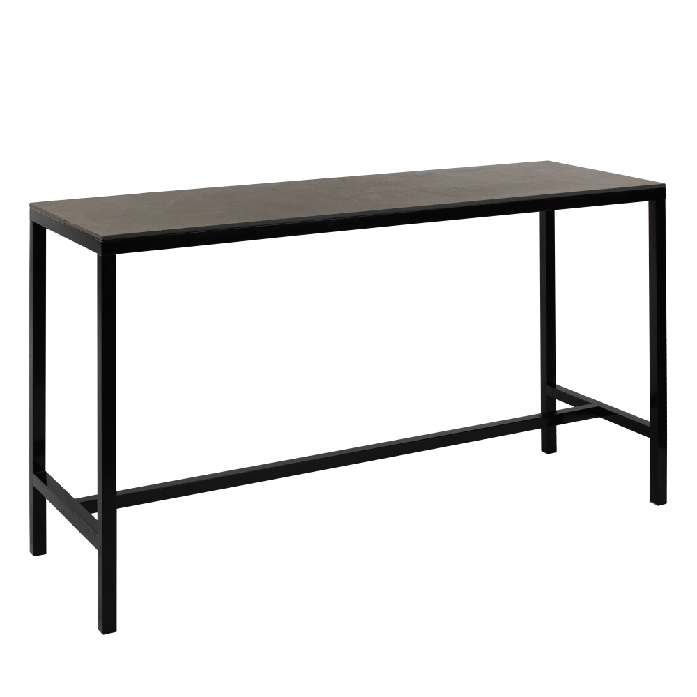 bench-bar-black-concrete-angle