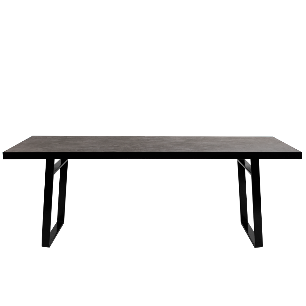 faux-concrete-dining-table