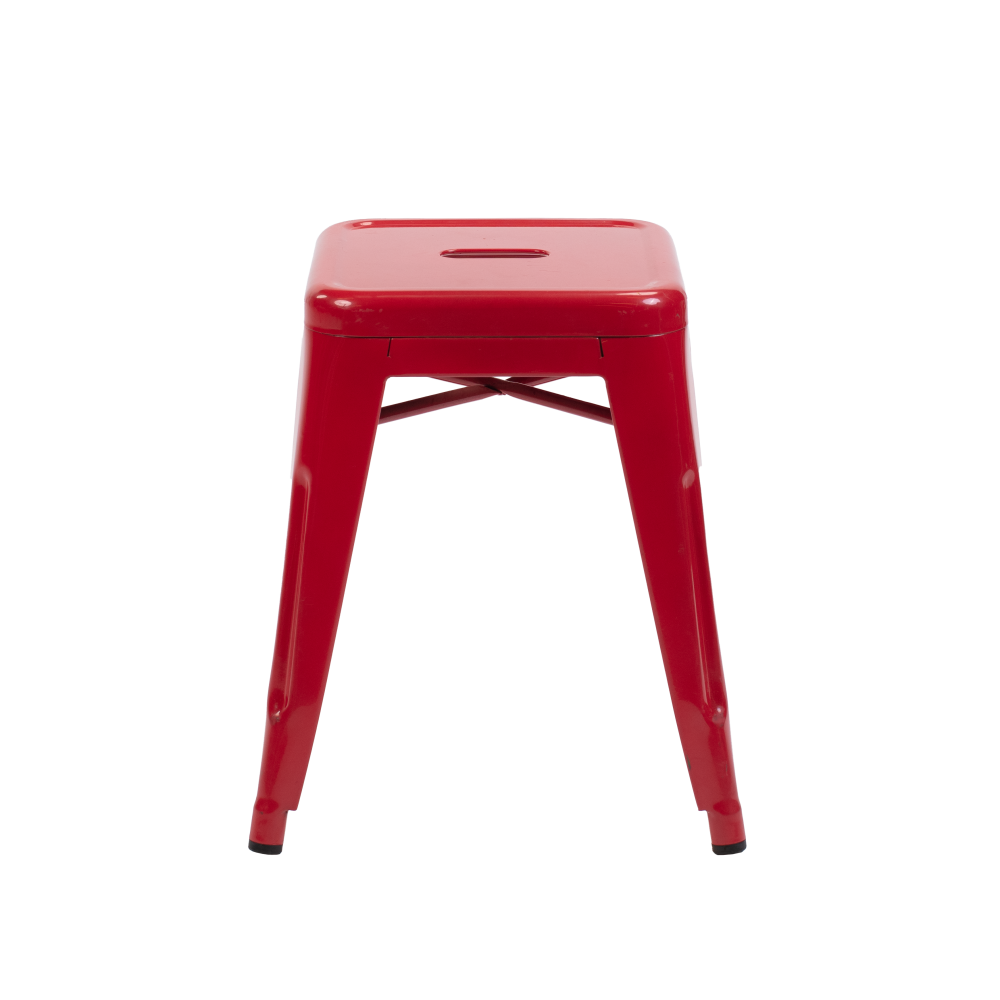 tolix-low-stool-red