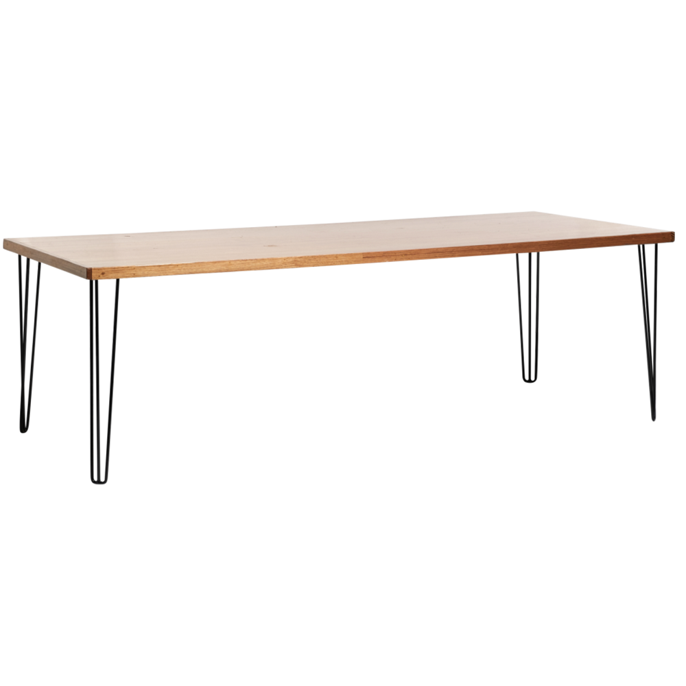 hairpin-dining-table-240×105-teak-angle-black-legs