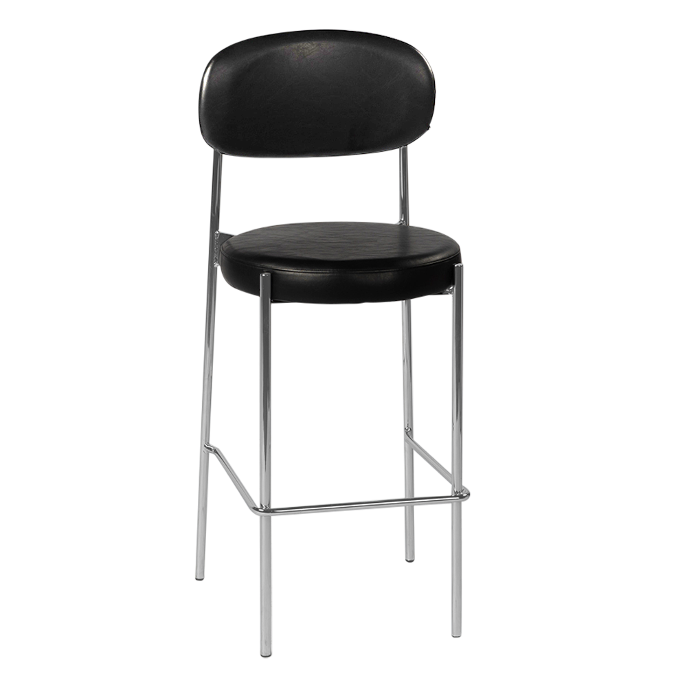 duke-bar-stool-silver-black-leather-angle
