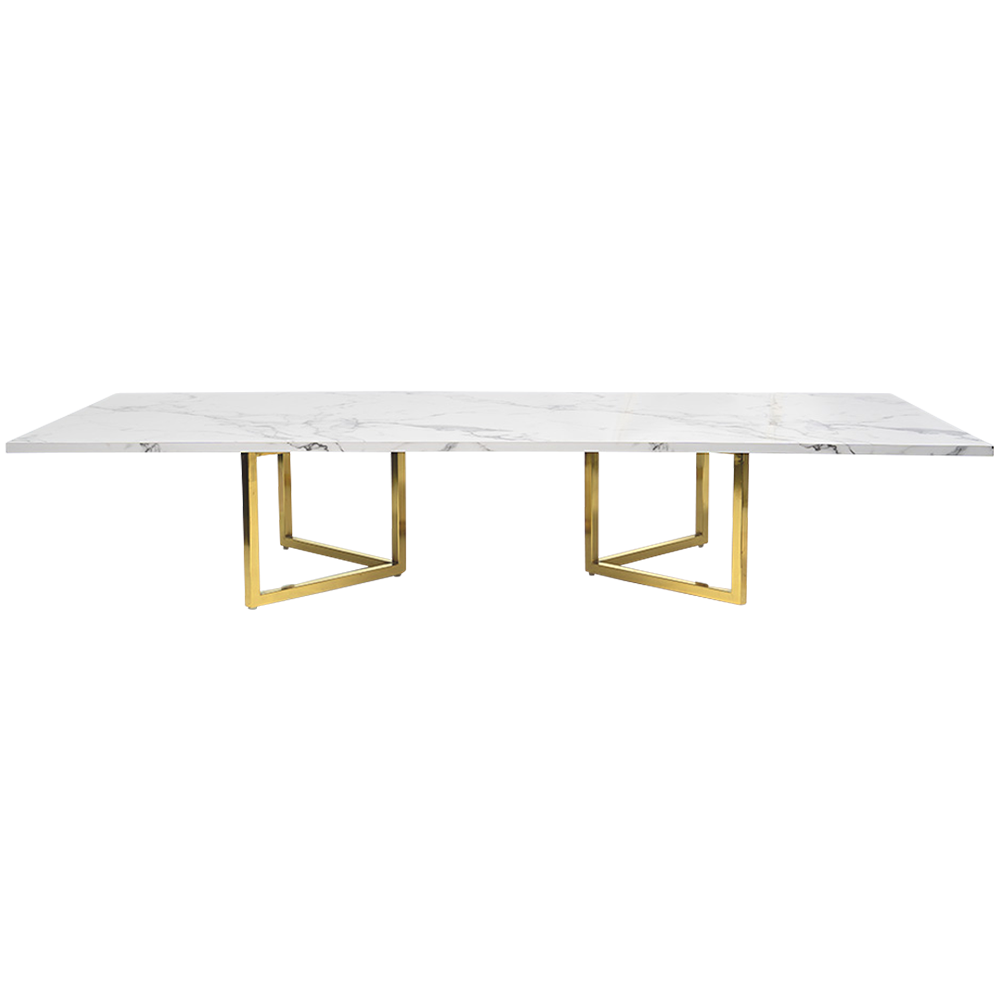 optical-coffee-table-2.4m-white-marble-gold-legs